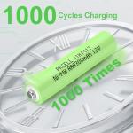 8 Pack Rechargeable AAA NiMH Batteries 300mAh