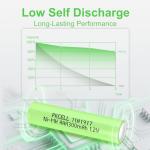 8 Pack Rechargeable AAA NiMH Batteries 300mAh