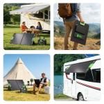 EBL 100W Foldable Solar Panel for Camping