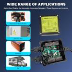 15 Amp ATS Automatic Generator Transfer Switch