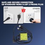 15 Amp ATS Automatic Generator Transfer Switch