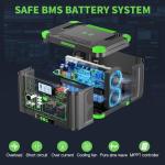 EBL 1000W Solar Generator Power Station Set