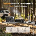 PECRON F1000LFP Portable Solar Power Generator