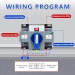 110V Dual Power Automatic Transfer Switch 63A