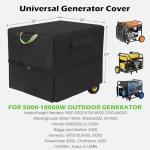 Heavy Duty Waterproof Generator Cover for 5500-15000W
