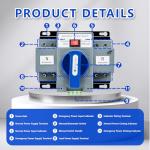 110V Dual Power Automatic Transfer Switch 63A
