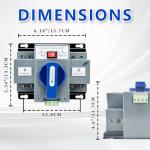 110V Dual Power Automatic Transfer Switch 63A