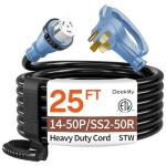 Heavy-Duty 50A Generator Cable for RVs