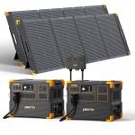 PECRON E3600LFP Portable Power Station with Solar Panels