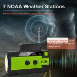 Portable Emergency Weather Radio with Flashlight & Charger