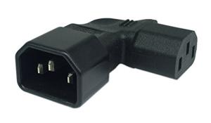 Cerrxian 3 Pin C14 to C13 Power Adapter