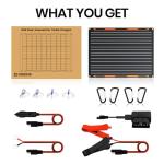 FlexSolar 20W 12V Solar Battery Charger Kit