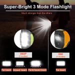 Portable Emergency Weather Radio with Flashlight & Charger