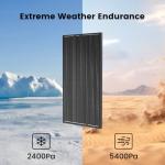 200W 12V Monocrystalline Solar Panel for Off-Grid