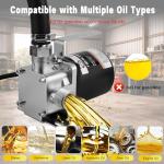 110V Electric Oil Transfer Pump Kit, 8 GPM