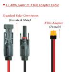 Magiktech 50FT Solar XT60 Charge Cable 12AWG