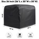 Durable Waterproof Generator Cover with Air Vent