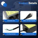 KUTTOLE 15 Amp Automatic Transfer Switch for Generators