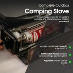 GasOne 10,000 BTU Dual Fuel Camping Stove
