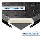 UWS TT-85-COMBO-BLK Gloss Black 85-Gallon Combo Aluminum Transfer Tank