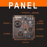 GENKINS 2300 Watt Quiet Portable Inverter Generator