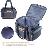 FRECOLSH Travel Carrying Case Compatible with Jackery Explorer 1500, Portable Power Station Storage Case with Water- proof Bottom and Pocket for Jackery Accessories Solar Generator, Storage Bag Only