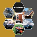 HiFind 4 Gauge 4 AWG 15 Ft Black+15 Ft Red Power/Ground Wire Cable, True Spec Transparent Flexible Soft Touch Welding Battery Cable for Car Audio, Speaker, Solar, Marine, Generator, Automotive, RV