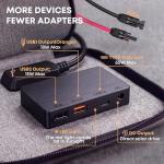 200W Portable Solar Panel 12V, 10.4 lbs Lightweight Foldable Panel with Better Low-Light Performance, MC4, USB-C and USB-A, IP65 for Power Stations, RV, Camping and Backup Power