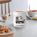 Personalized Towable Generator Vehicle Coffee Mug – Custom Name Ceramic Cup, Unique Gift for Drivers, Mechanics, Car Lovers, Father's Day, Birthday, Christmas, Boys Birthday C1kE9u