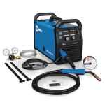 Millermatic® 142 MIG Welder – 120V, Portable Wire Feed Welder with Auto-Set™, Welds Up to 3/16" Steel, Ideal for Auto Repair & Light Fabrication