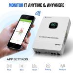 ECO-WORTHY Home Power Station Backup Power,AC 10000W Output+20480Wh LiFePO4 Battery Support Communication,Bluetooth and WiFi,LCD Battery Monitor,for Home Backup,Emergency,Solar System Components