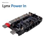 Victron Energy Lynx Power in Battery Connector - Modular M8 DC Bus Bar with 4 Connections for Batteries, Loads, or Chargers - Supports Cables up to 22mm - Part of Lynx Distribution System