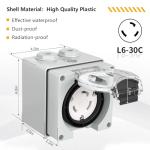 STARELO 30 Amp Locking Twist Lock Adapter