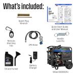 Westinghouse 18000W Dual Fuel Portable Generator
