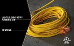 Yellow Jacket 25ft Heavy Duty Extension Cord