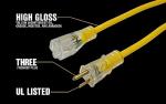 Yellow Jacket 25ft Heavy Duty Extension Cord