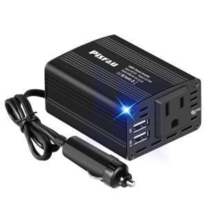 150W Car Power Inverter with Dual USB Ports