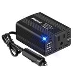 150W Car Power Inverter with Dual USB Ports