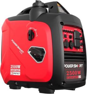 PowerSmart 2500W Inverter Generator with CO Alarm