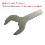 GRILLJOB 15FT 3/4" Natural Gas Hose w/ Quick Connect