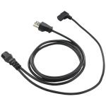 Conntek Power Cord Splitter, NEMA 5-15P to Dual IEC C13
