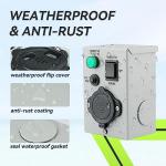 RVMATE 15 Amp Indoor Generator Transfer Switch