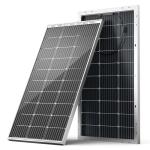 HQST 100W Monocrystalline Bifacial Solar Panel
