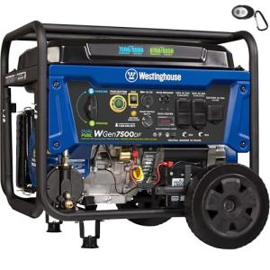 Westinghouse 9500W Dual Fuel Backup Generator
