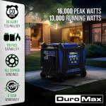 DuroMax XP16000iHT Tri Fuel Portable Generator
