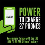 EGO Power+ 180W Inverter with USB and AC