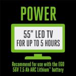 EGO Power+ 180W Inverter with USB and AC