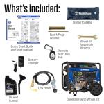 Westinghouse 14500W Dual Fuel Portable Generator