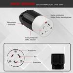 Enerlites Locking Connector for Generators, 20 Amp