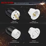 Enerlites Locking Connector for Generators, 20 Amp